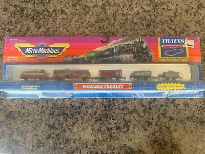 Micromachines West Freight Train Set • $49.99