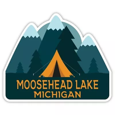 Moosehead Lake Michigan Souvenir Decorative Stickers (Choose Theme And Size) • $8.41