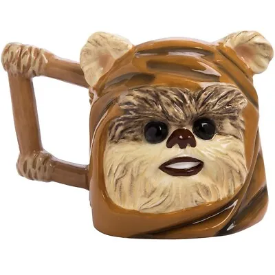 Star Wars Ewok 20 Oz. Ounce Ceramic Sculpted Mug NIB • £21.21