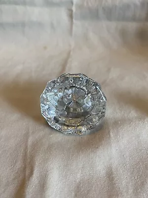 Vintage 12 Point Crystal Glass Door Knob • $9