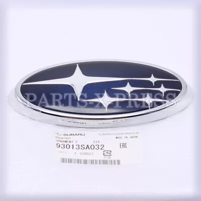 NEW GENUINE SUBARU Front Star Grille Emblem Badge IMPREZA WRX LEGACY FORESTER • $38.99