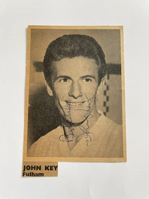 £0.99 • Buy Fulham Autograph John Key