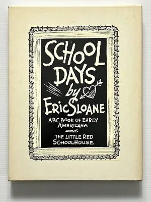 $60 • Buy School Days By Eric Sloane 2-Volume Set Slipcase HC