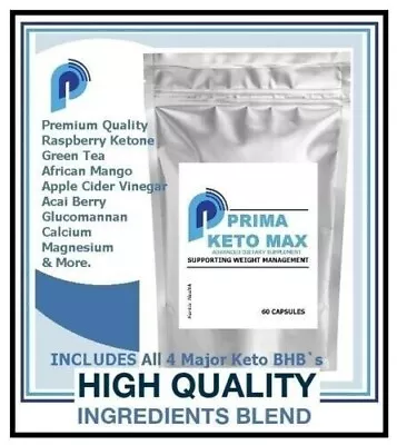 £16.95 • Buy Prima Original Formula Weight Loss Support 60 Capsules Diet For Men & Women