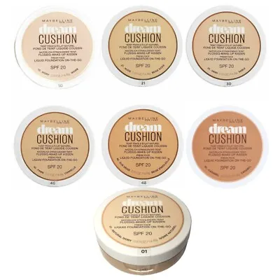 Maybelline Dream Cushion Foundation SPF 20 - Choose Your Shade • £9.89