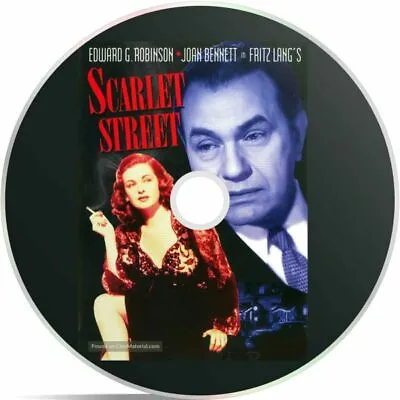 Scarlet Street (1945) Edward G Robinson Public Domain Film On DVD Free Postage • £3.75