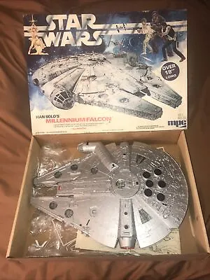 Mostly Built MPC 1:72 Star Wars: Han Solo's Millennium Falcon Plastic Model Kit • $25
