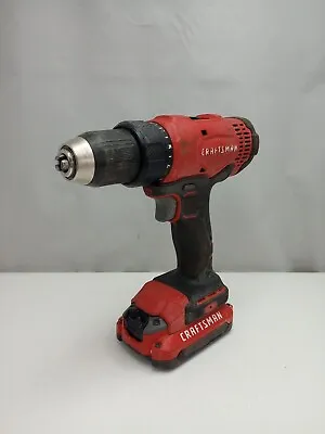 CRAFTSMAN CMCD701 20V DRILL/ DRIVER Battery Included Works Needs Cleaned. 244 • $50