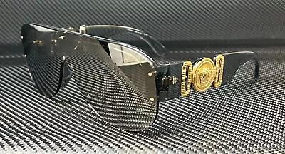 VERSACE VE4391 311 6G Transparent Grey Rectangle Men's 48 Mm Sunglasses • $182.25