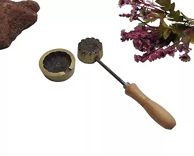 Millinery Flower Making Tool Vintage Petal Mould Leather Silk Iron Mold -No 19 • $95