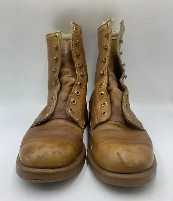 Vintage MAINSTREAM Men’s Hunting Work Round Toe Boots Size 9.5 Made In USA. USED • $54.88