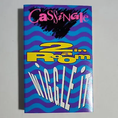 2 IN A ROOM - 'Wiggle It' Cassingle Cassette Tape Single 1991 AUST. PRESSING • $9.99