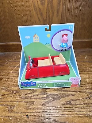 Peppa Pig Little Red Car W/ Figure Vehicle Toy • $12