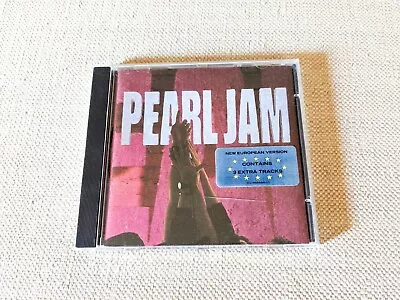 Pearl Jam - Ten (European Version - Bonus Tracks) - CD - 1992 • $14.99