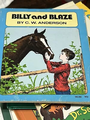 Billy And Blaze By C. W. Anderson - 1971 - PB • $8