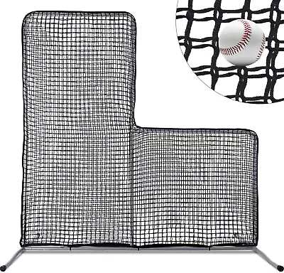 7x7FTGagalileo Baseball Softball Pitching L Screen Net Pitcher Protective Screen • $109.99