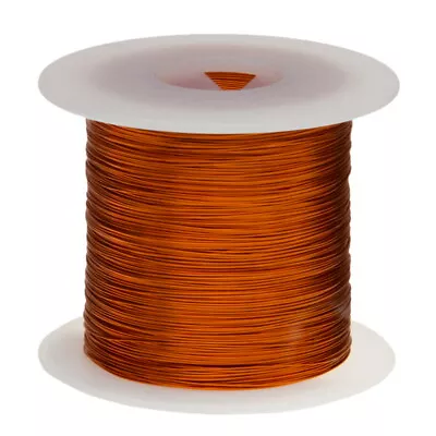 20 AWG Gauge Enameled Copper Magnet Wire 1.0 Lbs 315' Length 0.0351  240C Nat • $56