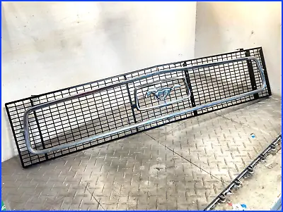 1968 MUSTANG OEM/USED STAMPED ALUMINUM STANDARD GRILL W/RUN PONY+2 CORRALS • $199