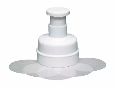 £16.80 • Buy Beef Burger Hamburger Quarter Pounder Maker Mould Press 100 Discs Barbecue BBQ