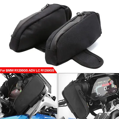 Motorcycle Storage Bag Fairing Bags Side Windshield Package Adventure For BMW • $21.79