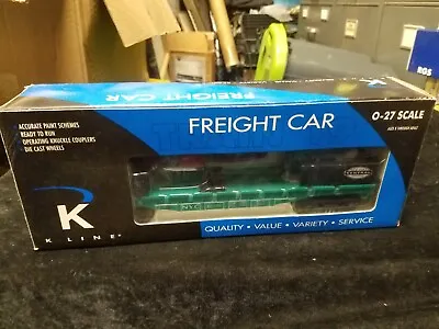 K-Line K661-1751 New York Central Flat Car W/ 98 Ford Pickup & Figures In Box • $24.99