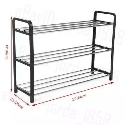 $17.99 • Buy Shoe Rack Shoe Tower Shelf Shoe Storage Organizer Shoe Sneaker Bench 3 4 5 Tier