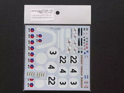 MFH Model Factory Hiro 1/20 MATRA MS80 Ver.C Spare Decal SDK-259 From Japan • $52.81