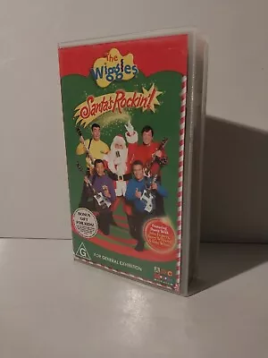 The Wiggles Santa's Rockin' VHS ABC Kids • $115