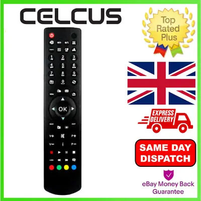 Celcus Tv Remote Control A Replacement That Works All Celcus Lcd/led Models • £6.85