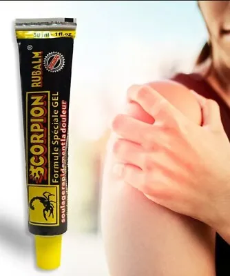 £9.99 • Buy Scorpion Arthritis Pain Relief Cream Balm Stiffness Gout Muscle Joint Pain