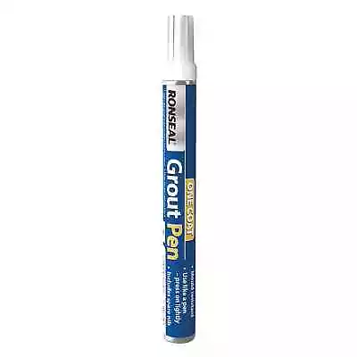 £5.49 • Buy Ronseal White - One Coat Grout Pen - 7ml