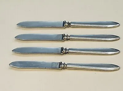 Set Of 4 Antique Silver-Plated Meriden Cutlery Co S. P. CO 12 Fruit Knives 6.25  • $7.41