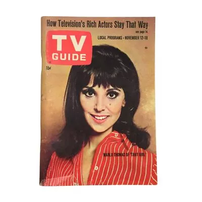 TV Guide November 12 1966 Marlo Thomas 'That Girl' No Label Rochester NY • $62.95