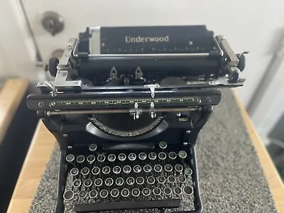 Underwood Vintage Typewriter ~ UNTESTED  LOW 1900s • $99.99