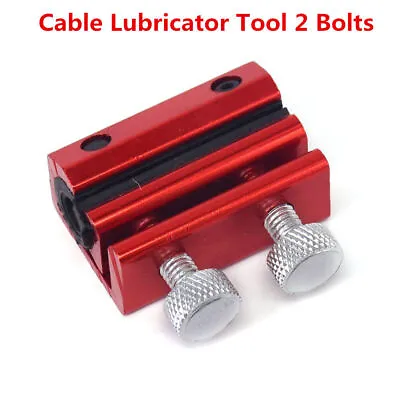 Universal Motorcycle Bike Cable Lubricator Tool Brake Clutch Luber Oiler 2 Bolts • $12.66