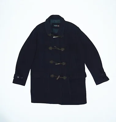 Corneliani ID Duffle Coat Parka Herringbone Wool Size 40R • $180