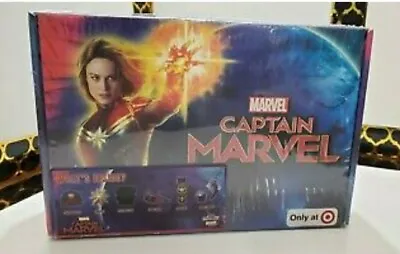 MARVEL Captain Marvel Collector Box Exclusive 6 Items NEW SEALED • $5