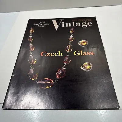 Vintage Fashion And Costume Jewelry Magazine 2005. Czech Glass • $19.99