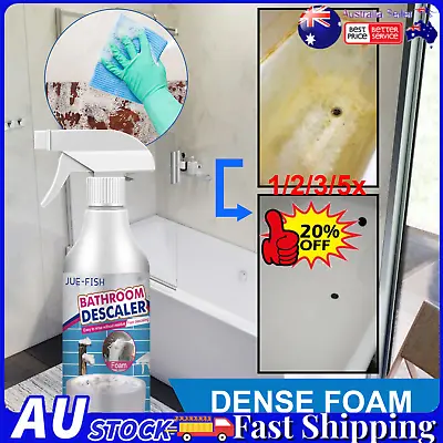 60ml Bathroom Descaler Spray Fish Jue- Bathroom Descaler Stubborn Stains Cleaner • $12.93