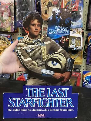 The Last Starfighter MCA Home Video Store Counter Display Standee 1984 19x13 3/4 • $180.71