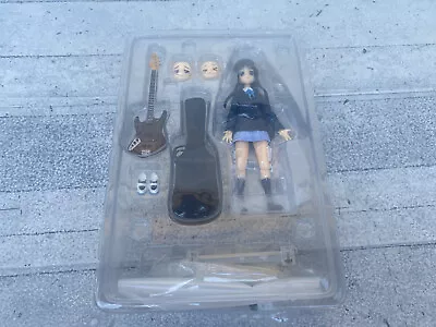 Figma 058 K-ON! Mio Akiyama School Uniform Ver. Figure Max New No Box! Read !! • $79.99