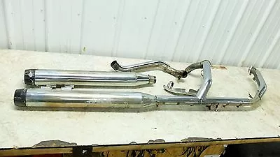 08 Harley Davidson FLTR Road Glide Reinhart Muffler Pipe Exhaust Aftermarket • $345