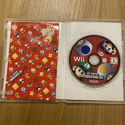 Nintendo Wii Game - NEW SUPER MARIO BROS. Disc & Manual( Free Post ) • $19.90