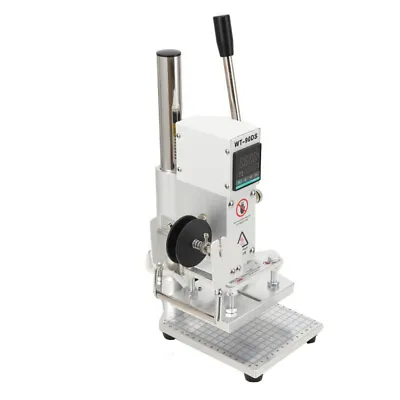 500W Digital Hot Foil Stamping Machine 110V For Holder Leather Logo Embossing • $177.99