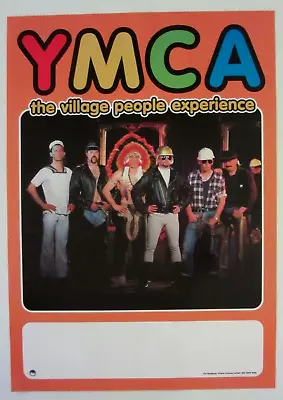 Ymca Original Tour Poster • $55