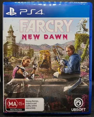 Far Cry New Dawn For PlayStation 4 / PS4 - LIKE NEW & COMPLETE • $12.95