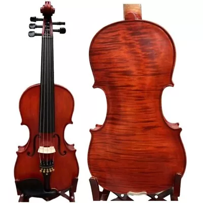 SONG 5 String Mastr Viola.Spurce Top.Whole Flamed Maple Back Good Sound • $719.10