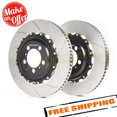 GiroDisc A1-117 Slotted Front Rotors For 05-13 Chevy Corvette Z06/Grand Sport C6 • $1000