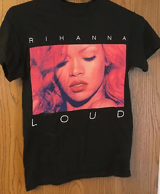 Rihanna Loud Tour Concert Tour Cotton Black Unisex S M L 234Xl T-shirt • $18.99