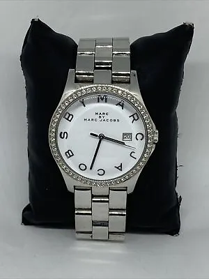 Marc By Marc Jacobs Henry MBM3044 Womens Stainless Steel Analog Watch WFH118 • $39.99
